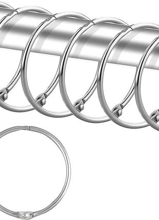 Металлические кольца для штор oro, 12 шт.1 фото