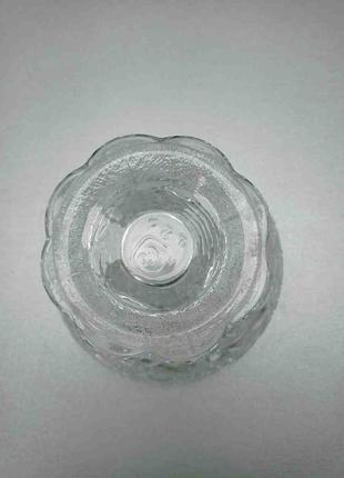 Блюда и салатники б/у конфетница круглая хрустальная (10-15 см)