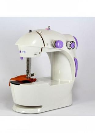 Yui швейная машинка 4в1 портативная digital fhsm-201, швейная машинка пластик, детская швейная машинка7 фото