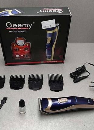 Машинка для стрижки волос триммер б/у geemy gm-6005