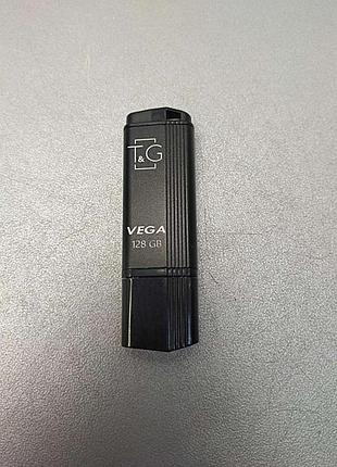 Usb flash флешка б/у t&g 128 gb 121 vega series black tg121-128gbbk
