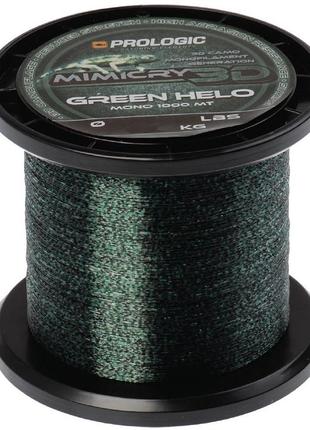 Волосінь prologic mimicry green helo 1000m 0.33mm 18lb/8.3kg