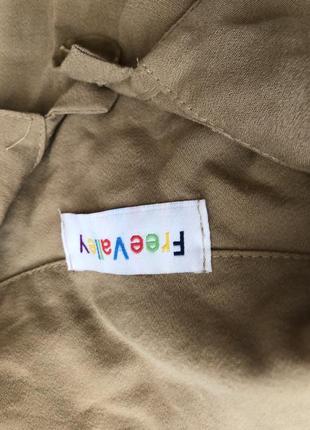 Стильная летняя рубашка легкая накидка кардиган пиджак7 фото