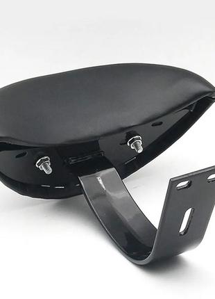 Задняя спинка подспинник мопеда мотоцикла черная6 фото