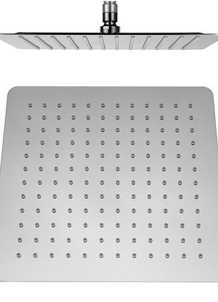 Лейка квадратная ультратонкая для душа 500 мм ld-11.s02-500