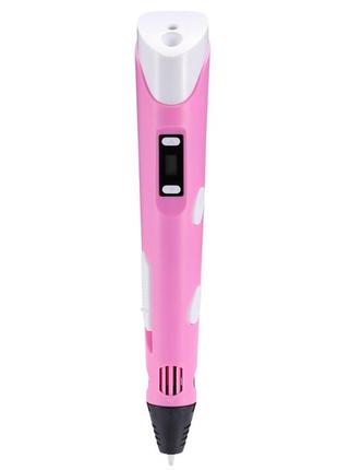3d-ручка з екраном 3dpen-3 (pink) | 3d ручка для об'ємного малювання4 фото