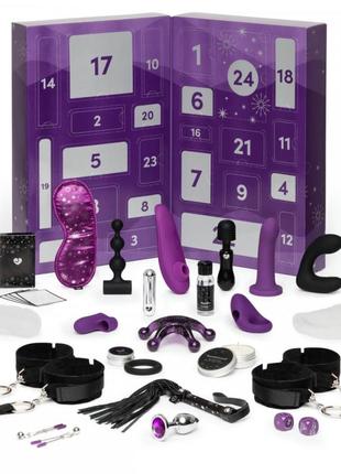 Адвент календар (24 предмета) lovehoney couple's advent calendar 2023 фиолетовый