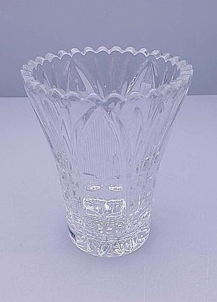 Ваза б/у ваза хрустальная 15-20 см