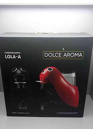 Кофеварка кофемашина б/у dolce aroma "lola-a" с системой dolce gusto