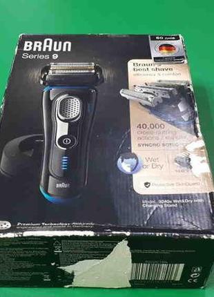 Электробритва б/у braun 9240s series 9