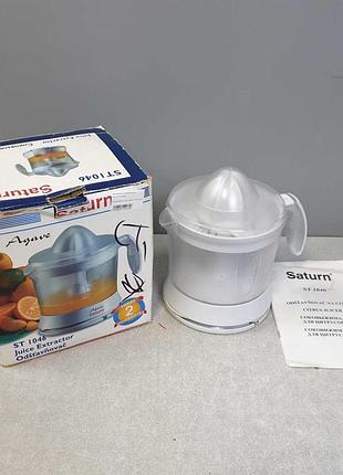 Соковыжималка электрическая б/у saturn st fp1046