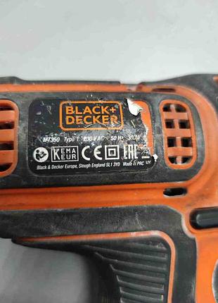 Шуруповерт б/у black&decker mt 350 4