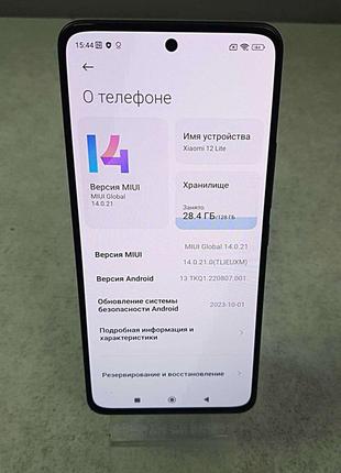 Мобильный телефон смартфон б/у xiaomi 12 lite 6/128gb