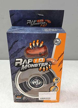Іграшка на радіокеруванні б/у машинка в кулі streetgo rapid monster orange (sgcibrmo01)