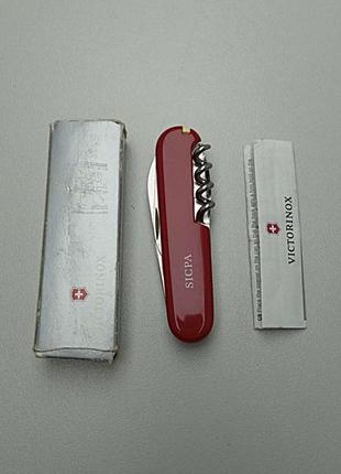 Сувенирный туристический походный нож  б/у victorinox tourist 0.3603