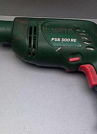 Дрель  б/у bosch psb 500 re 2