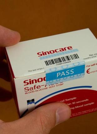 Глюкометр sinocare safe-accu3 фото