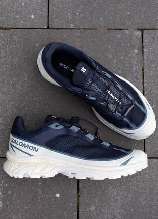 Кроссовки salomon s lab xt-6 ft blue white