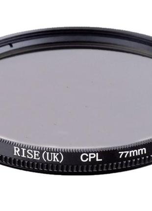 Поляризаційний фільтр rise cpl 77 mm