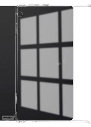 Силіконовий чохол бампер primolux silicone для планшета lenovo tab m10 (tb-x605f / tb-x605l) - clear