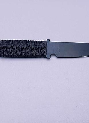 Сувенирный туристический походный нож  б/у нож рукоять паракорд (лезвие 10-15см.)