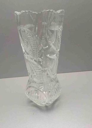 Ваза б/у ваза хрустальная 15-20 см