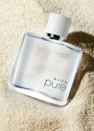 Мужская туалетная вода avon pure for him, 75 мл.