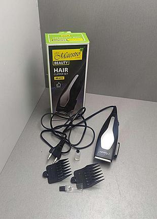Машинка для стрижки волос триммер б/у maestro mr-651c