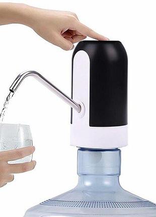 Диспенсер помпа электрический primo dp01 для бутилированной воды - black