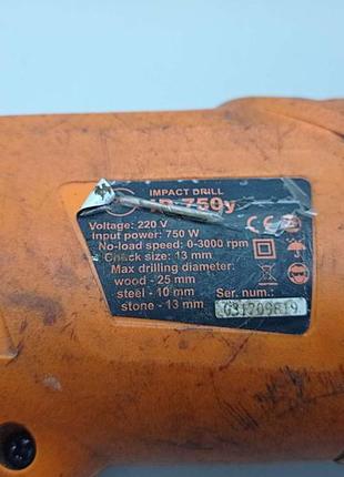 Дрель  б/у powercraft id 750y 9