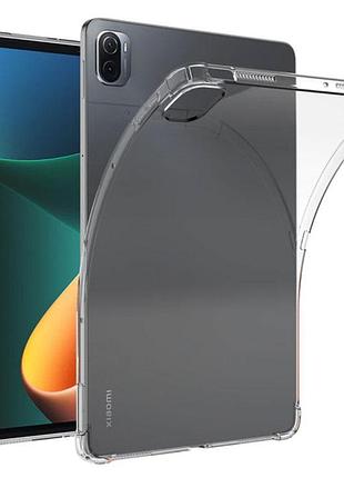 Силиконовый чехол бампер primolux silicone для планшета xiaomi mi pad 5 / mi pad 5 pro - clear