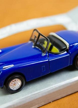 Модель авто, колекційна, die-cast retro car blue2 фото