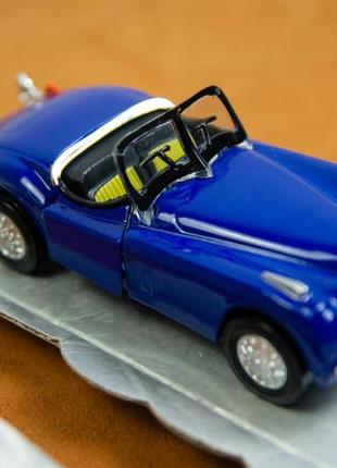 Модель авто, колекційна, die-cast retro car blue5 фото