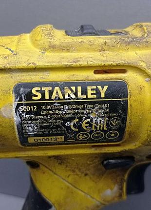 Шуруповерт б/у stanley scd121 3
