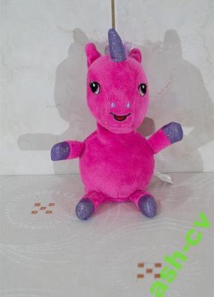 Мягкая игрушка розовый единорог повторюшка1 фото