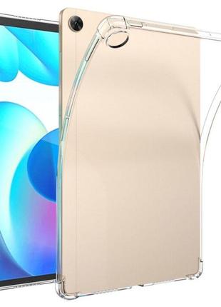 Силіконовий чохол бампер primolux silicone для планшета realme pad 10.4" rmp2102 / rmp2103 - clear