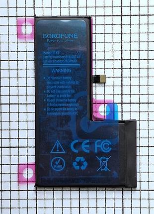 Акумулятор borofone для apple iphone xs (2658mah) батарея для телефона