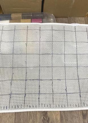 Набір для килимової вишивки килимок собака бігль (основа-канва, нитки, гачок для килимової вишивки)6 фото