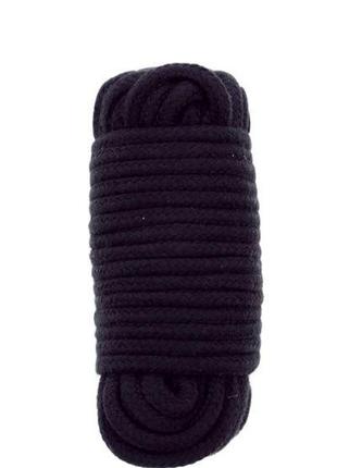 Мотузка для бондажу bondx love rope — 10m, black