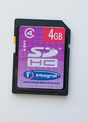 Карта пам'яті sd 4gb