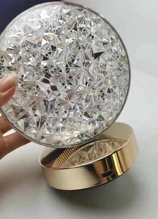Настольная лампа с кристаллами и бриллиантами creatice table lamp 19 4 вт9 фото