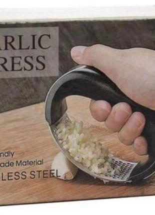 Прес для часнику з нержавіючої сталі garlic press