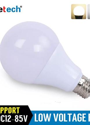 Світлодіодна лампа e27 9 w на ac/dc 12-85 вольтів4 фото