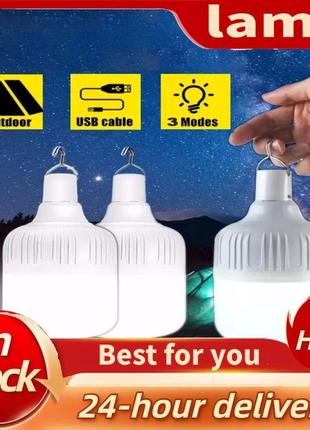 Портативна підвісна лампа світлодіодна ліхтар ліхтарик із гаком