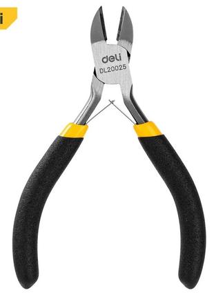 Боковые кусачки бокорезы ручной инструмент 110 мм deli