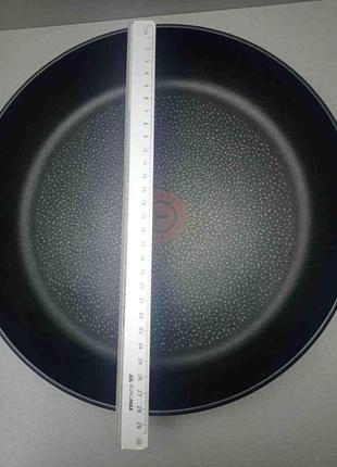 Сковородка сковорода сотейник б/у tefal hard titanium 24см (c6920402)7 фото