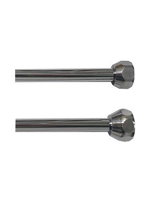 Гнучка підводка 3/8-1/2 вв хром d10мм мідна flexy chrome
