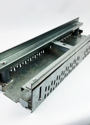 Душовий канал profiline h=7,5-10,5 мм, ширина 130 мм, оцинкована сталь 0,5м aco