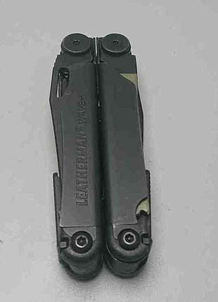 Нож мультитул туристический б/у leatherman wave plus (832526)3 фото