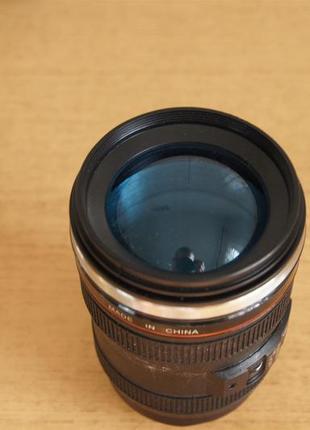 Термо кружка об'єктив для фотоапарату (300мл)4 фото